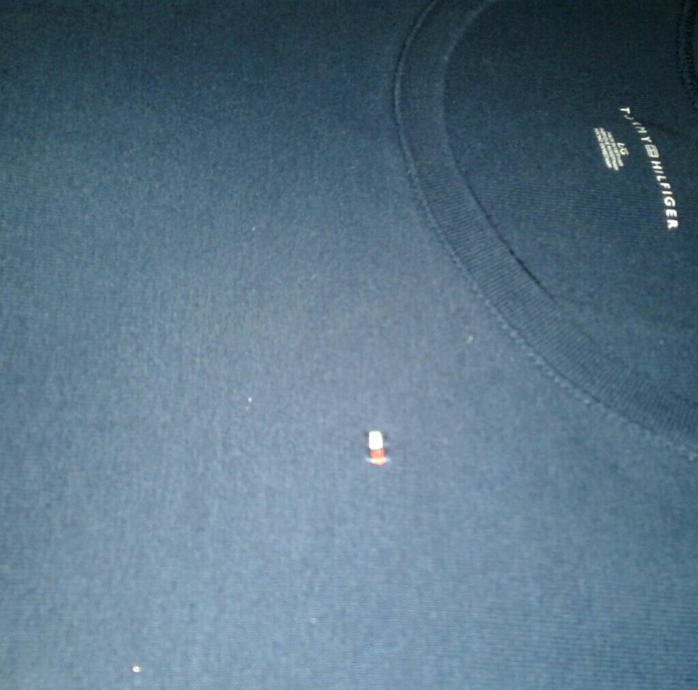 NAVY BLUE TOMMY HILFIGER SHIRT